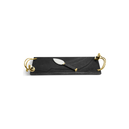 Anemone Small Cheese Board w/ Knife