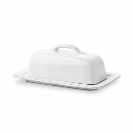 Puro Whitewash Butter Dish