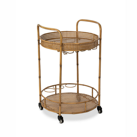 ROANOKE METAL BAR CART