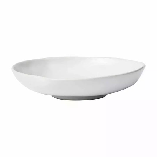 Aurora Snow Shallow Bowl