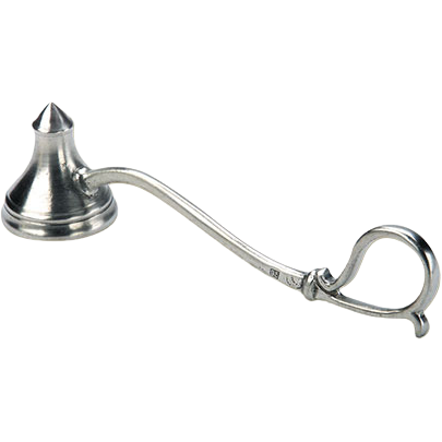 Pewter Candle Snuffer and Wick Cutter