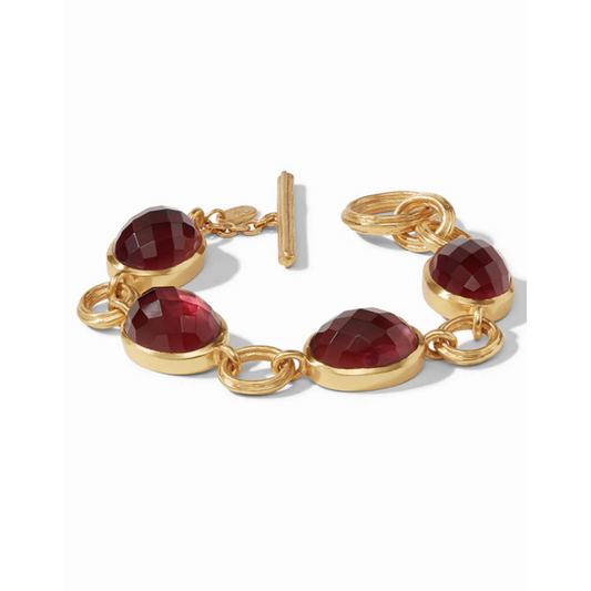 Barcelona Bracelet Ruby Red