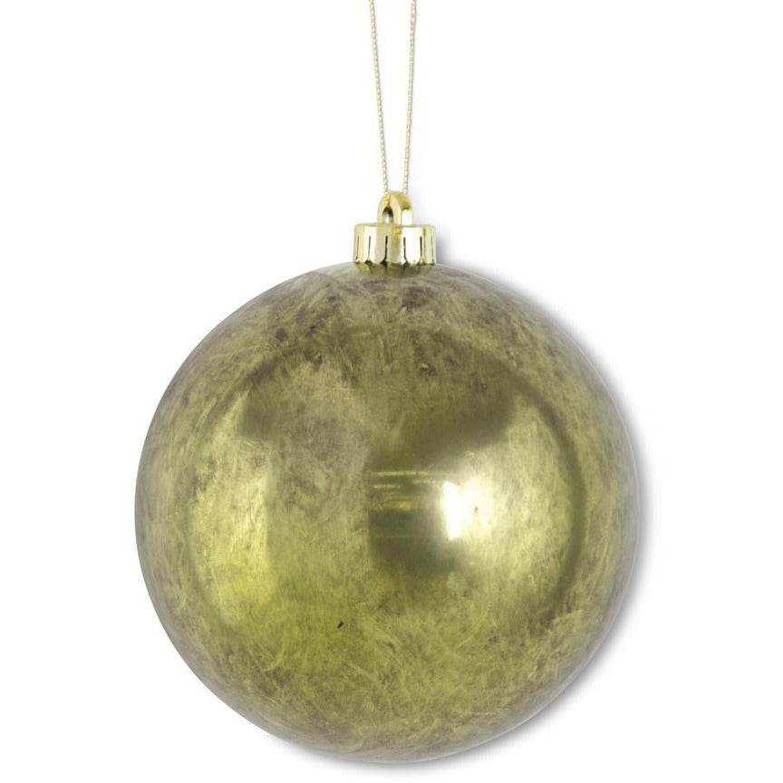 6" Green Mercury Shatterproof Ornament
