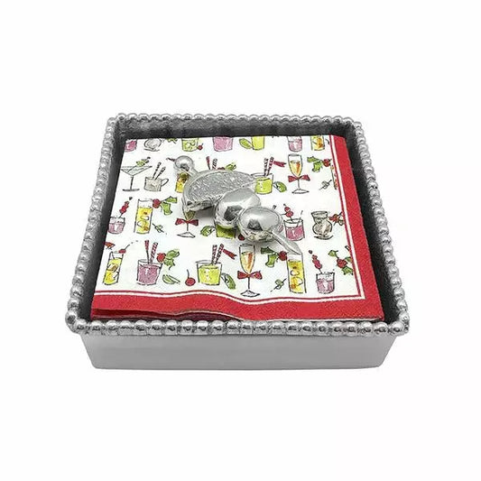 Christmas Napkin Box 3pc Set