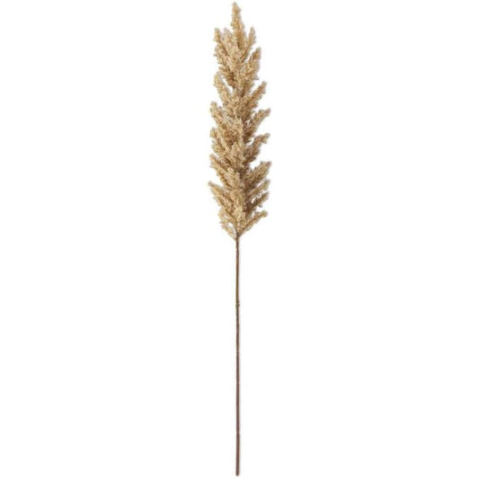 36.5" Cream Flocked Cypress Branch