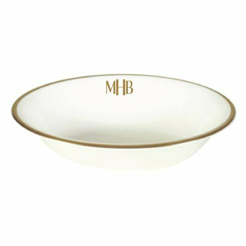 Signature With Monogram Ultra White Serving Collection