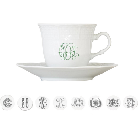 Sasha Nicholas Weave Tea Cup & Saucer