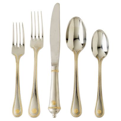 Berry & Thread Satin w/Gold Accent 5pc