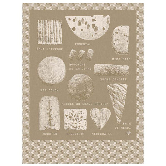 Fromages Tea Towel