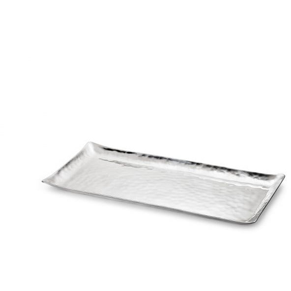 7.5"X14" Rect. Serving Tray - Silver
