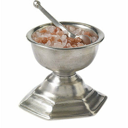 Footed Salt Cellar w/Spoon