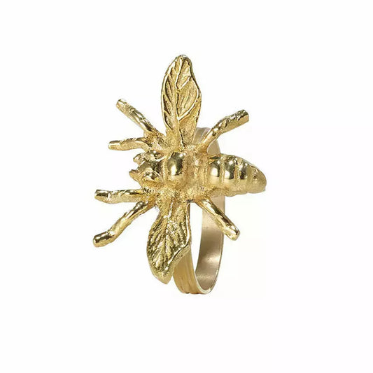 Bee Gold Napkin Ring