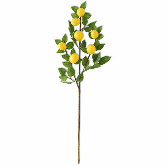 Lemon and foliage spray stem 30