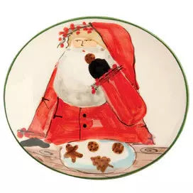 Old St Nick Cookie Plate