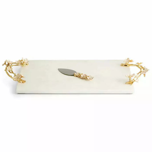 Cherry Blossom Cheeseboard w/ Spreader