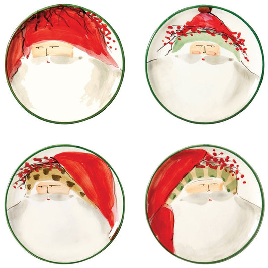 Old St Nick Canape Plate