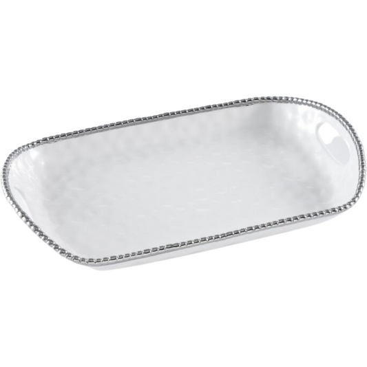 PB Rectangular Tray W/Handles