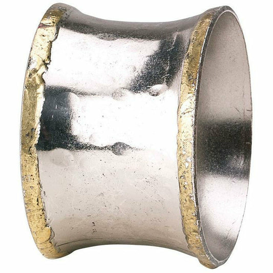 Concave Metallic Napkin Ring