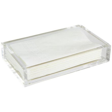 Acrylic Bathroom Napkin Tray