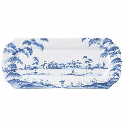 Country Estate Delft Blue Serving Collection