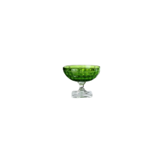 Winston Footed Coupe Green