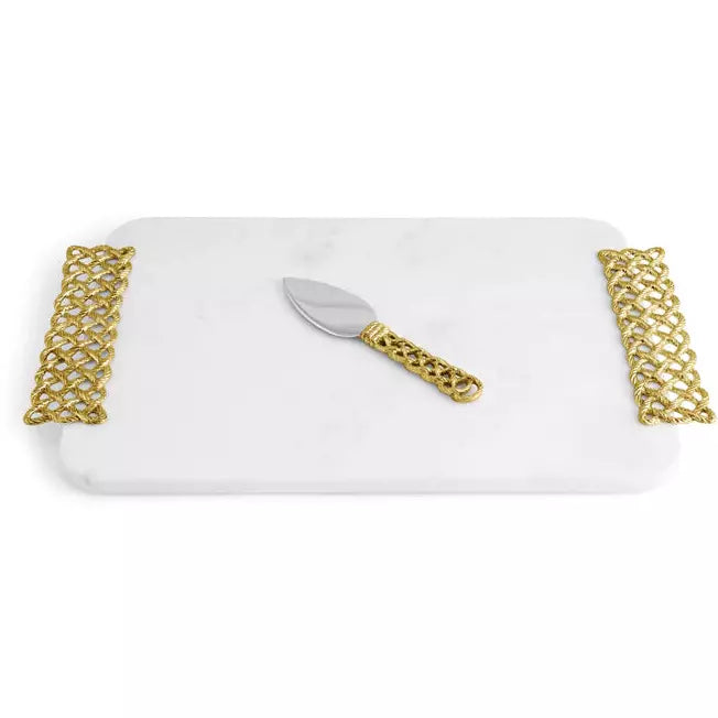 Love Knot Cheese Board W/Spreader