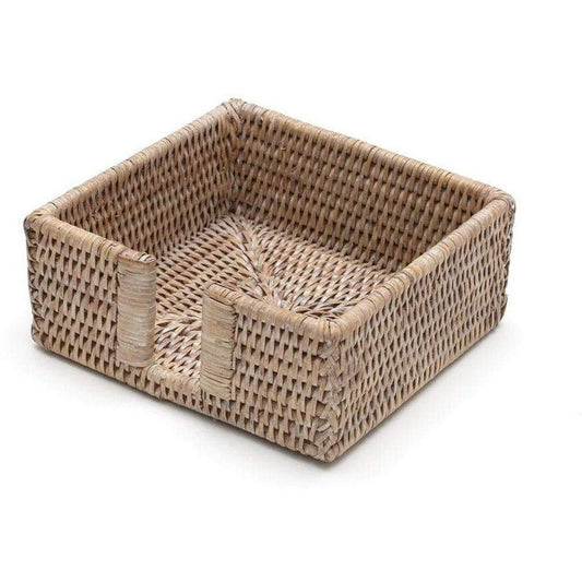 Caspari Rattan Holders