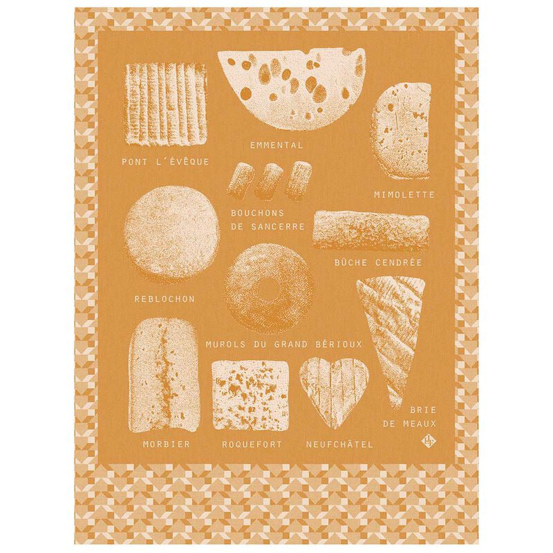 Fromages Tea Towel