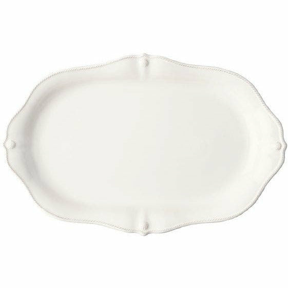 Berry & Thread Serving Platter Whitewash