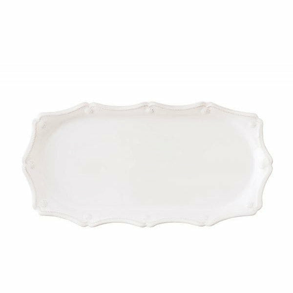 Berry & Thread Serving Platter Whitewash