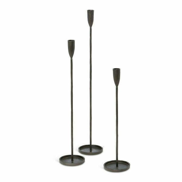 Primitive Iron Candle holders