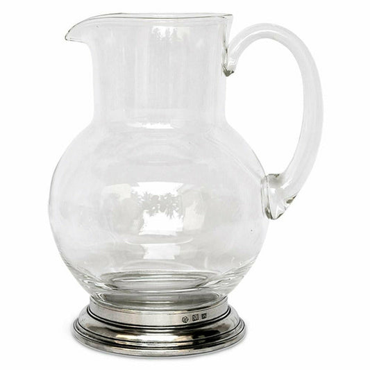 Match Pewter Glass Pitcher
