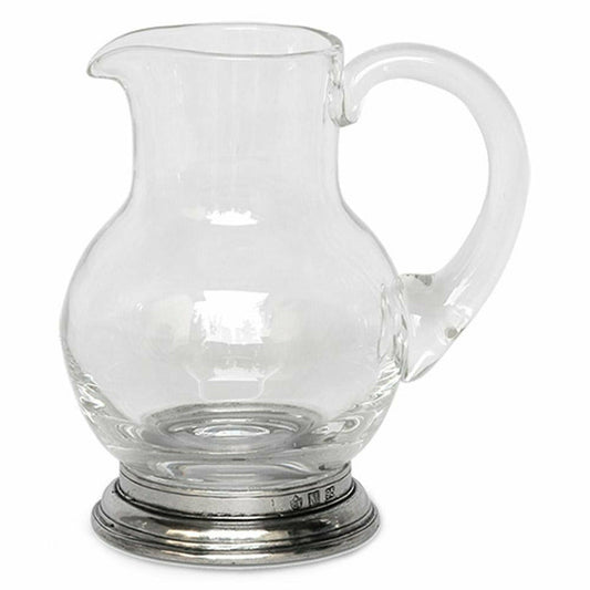 Match Pewter Glass Pitcher