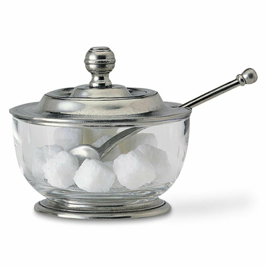 Pewter Dish W/Spoon Collection