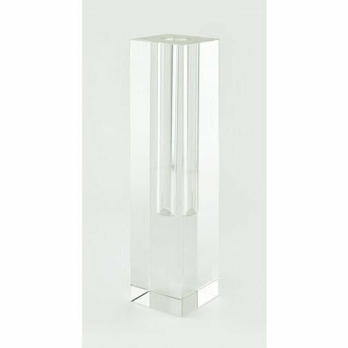 Tall Slim Crystal Bud Vase